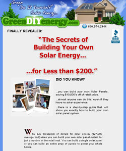GreenDIYenergy, generate your free energy now